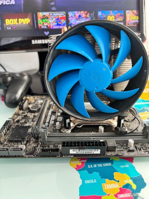 Combo placa de bază intel i5 9600k cooler deepcool 8gb ram ddr4