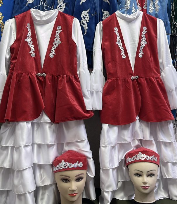 Казахские платья на наурыз