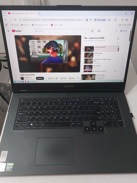 Laptop Gaming Lenovo Legion 5 - 17.3" | i7-10750H | GTX 1660 Ti | 16GB