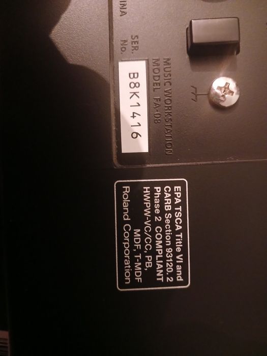 Синтезатор Roland FA08