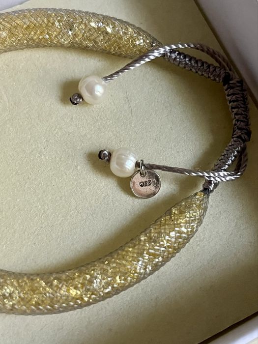 Bratara Tenerife Pearl originala - argint 925 & perle naturale - NOUA