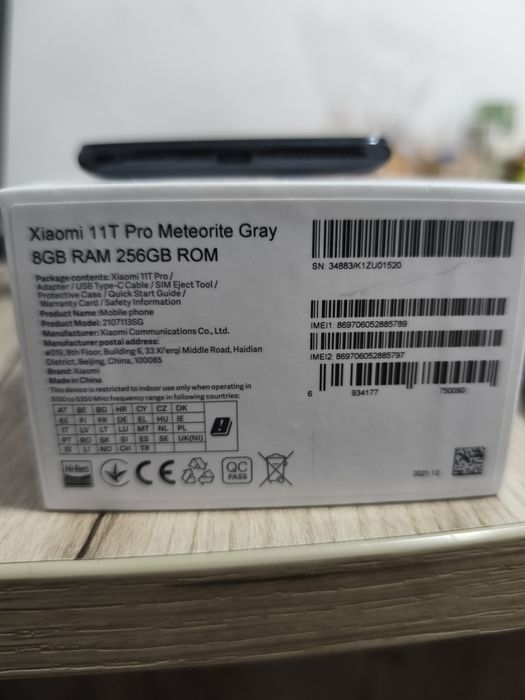 Xiaomi 11 T pro 256gb