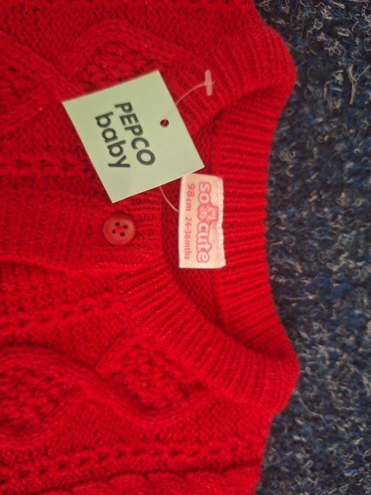 Jerseu rosu marime 98 nou