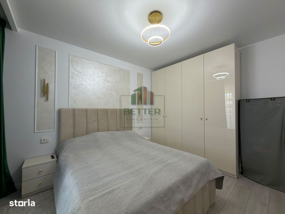Apartament de vanzare 3 camere - mobilat și utilat ,Popesti Leordeni