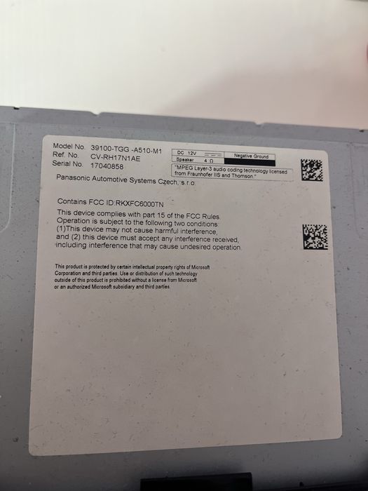 Продавам мултимедийна навигация за Honda Civic 10