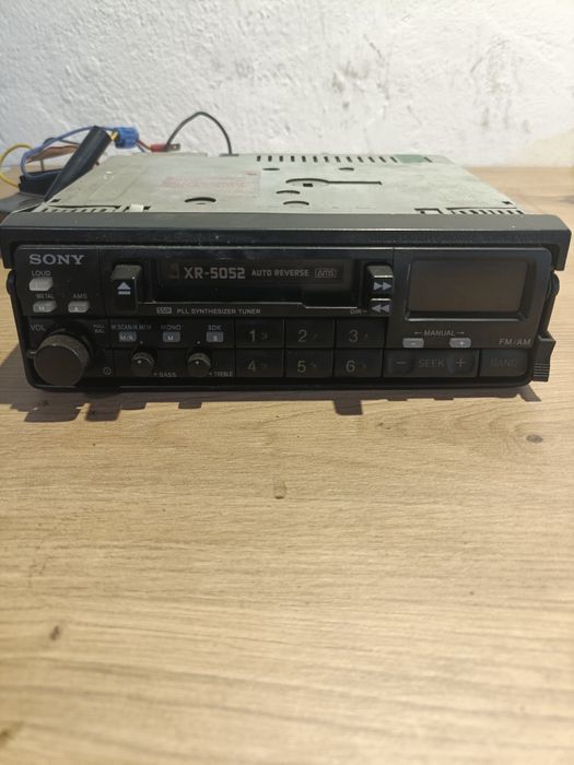 Radio casetofon auto vintage/ retro  Sony