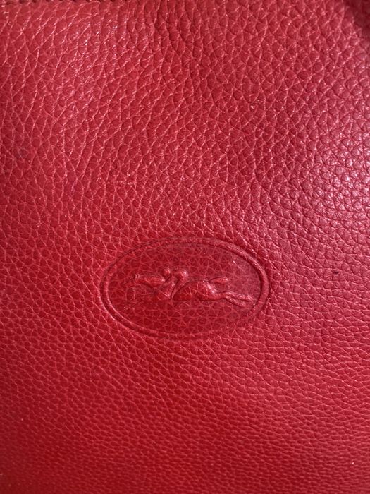Longchamp оригинална чанта естествена кожа