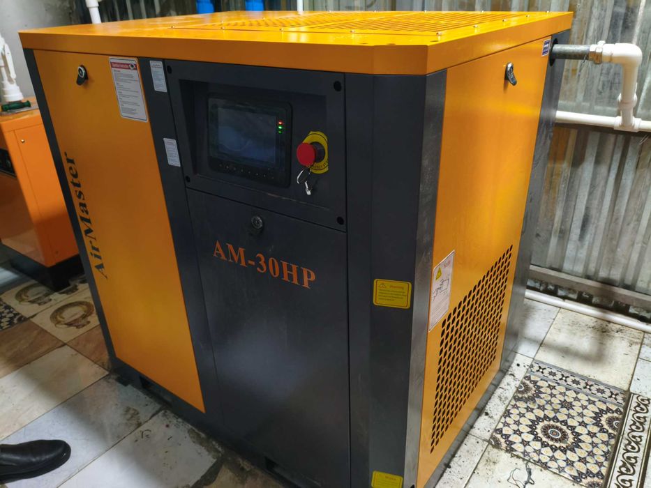 Винтовой компрессор AM-30HP - стабильный воздух на Вашем производстве!