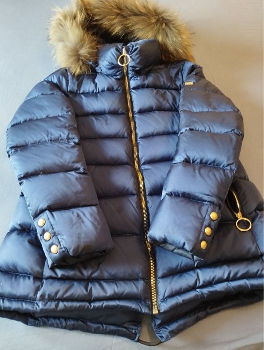 Италианско яке Treapi с гъши пух и лисица, НОВО!