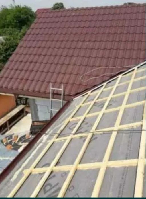 Acoperișuri executam montaj tigla metalică dulgherie terase