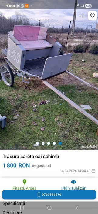 Trasura sareta functionala