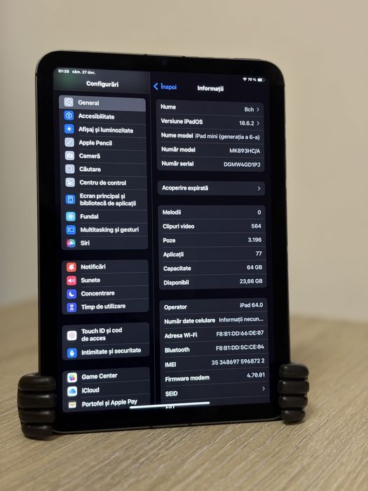 Ipad mini 6 model cu sim 5g
