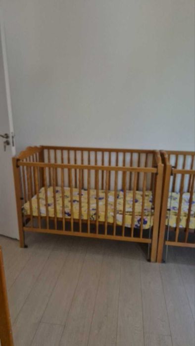 бебешка дървена кошара