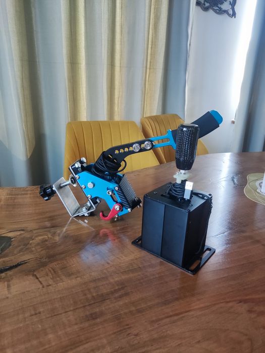Продавам USB Handbrake + H-Shifter за Sim Racing
