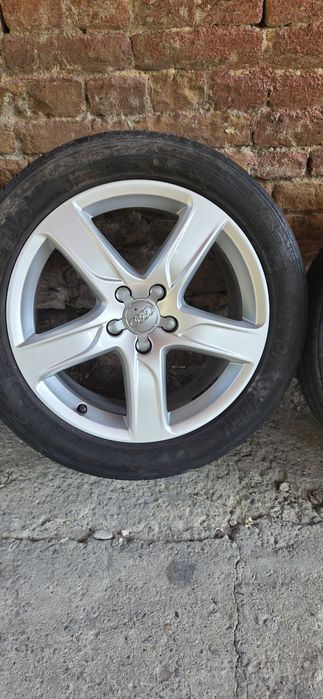 AUDU А6 , Q3 и Q5 джанти със летнии гуми 235/55/18 8J ET41 5x112 цо66,