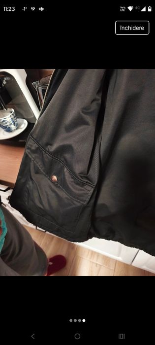 Geacă damă cu blană cu două fețe