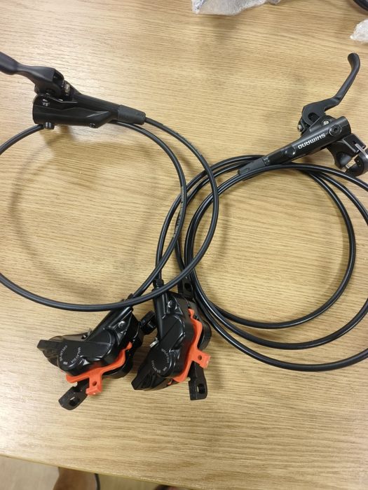 Сет Дискови Спирачки: SHIMANO BL-MT501/BR-MT520 /Органични Накладки