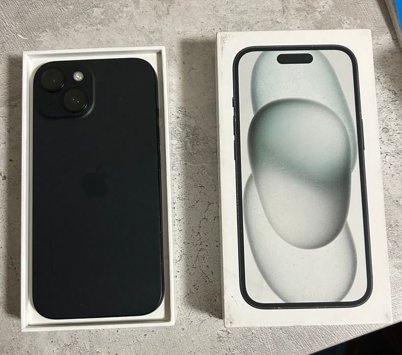 Айфон 15 128gb black