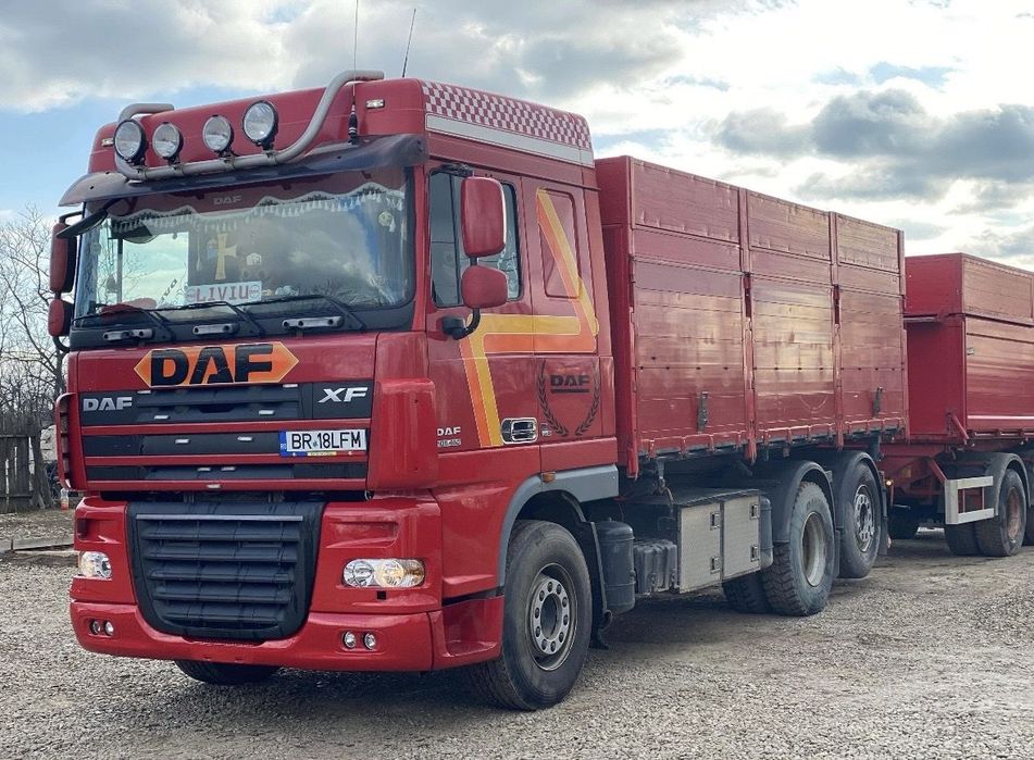 DAF Xf Basculabil Tandam