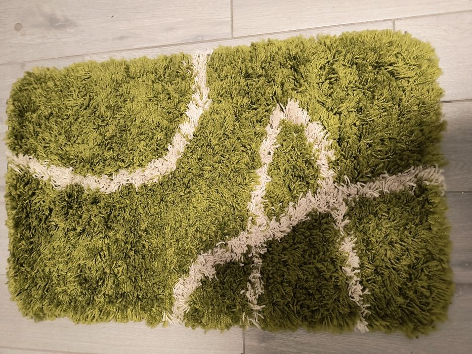 Set covor verde shaggy