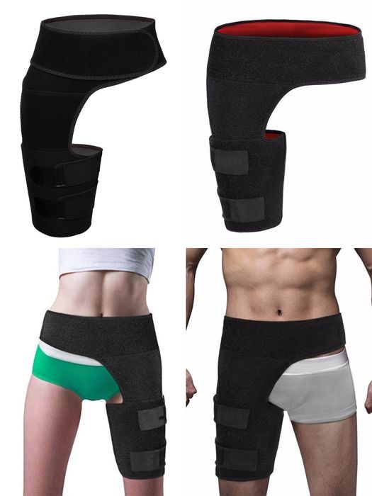 Тазо бедренный компрессионный бандаж для гибкого бедра ишиаса паховой