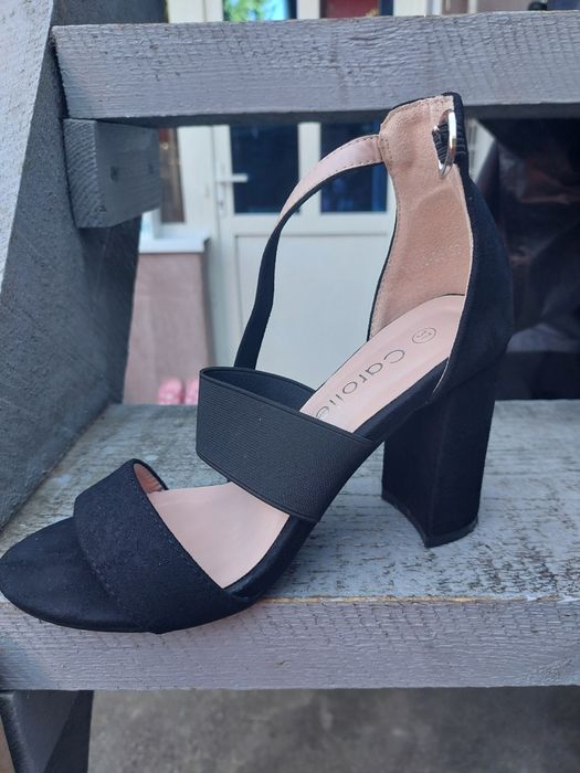 Sandale damă catifea