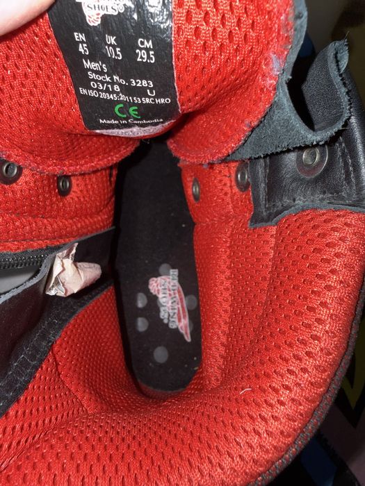 Зимняя спецботинка от red wings