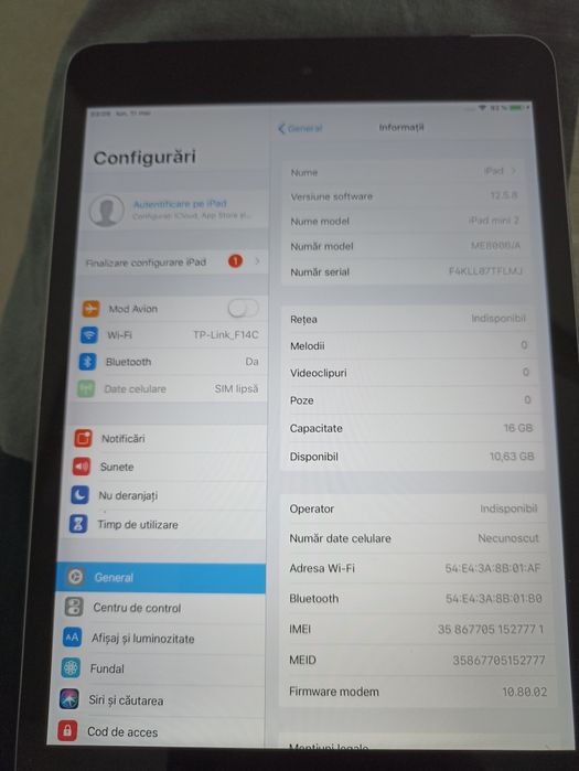 IPad mini 2 16 gb