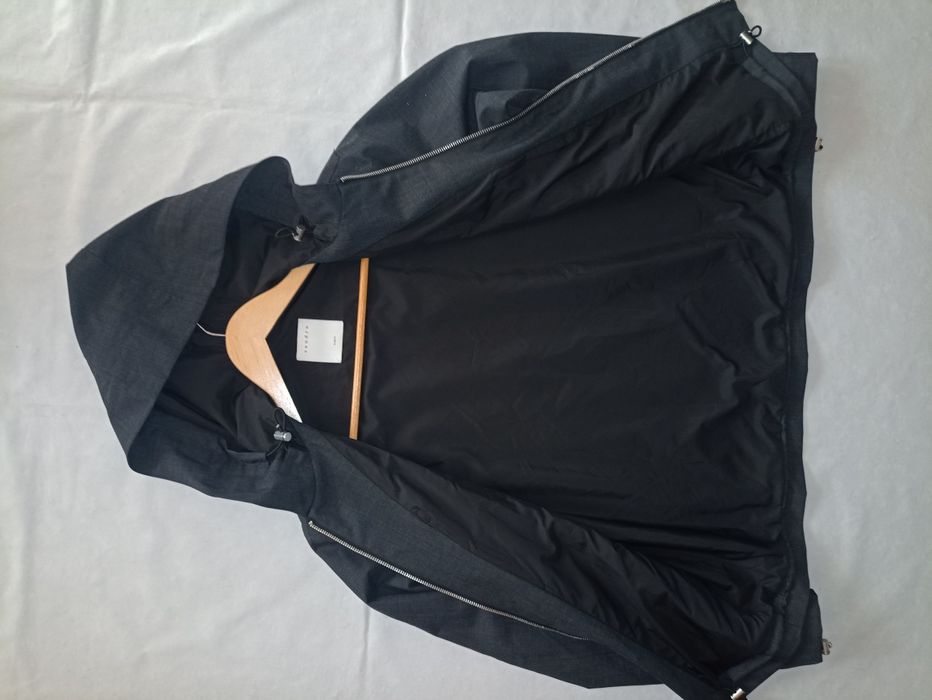 Sandro Paris jacheta cu gluga barbati S 50%lana