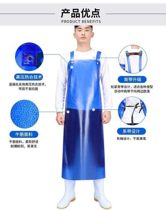 Himoya kiyim moyli narsalardan asosan go‘sht sotuvchilar uchun