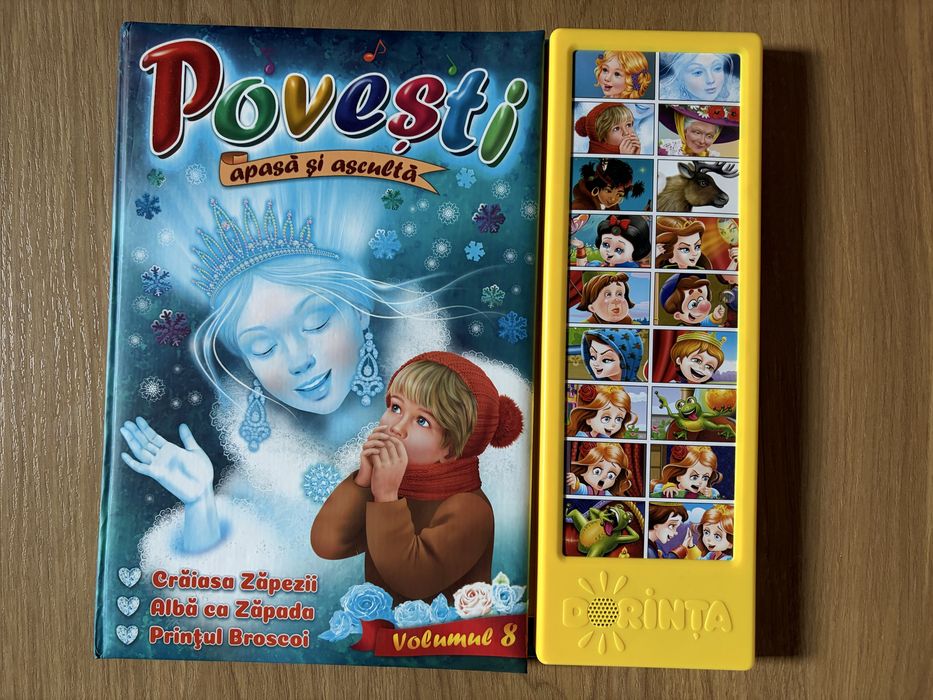 Carte cu povesti audio