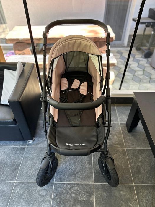 Krausman - Carucior 3 in 1 Trend Pro Pink