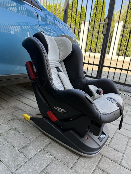 Scaun auto premium Peg Perego Alcantara cu Isofix, 9-18 kg