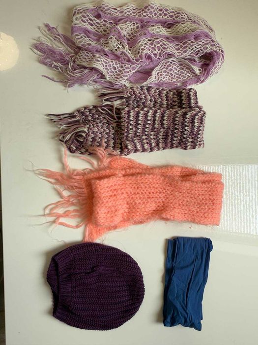 Лот шал и шапка ползвани