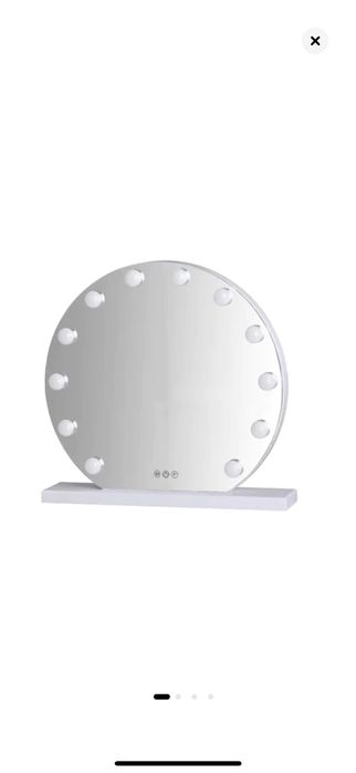 Oglinda de machia si cosmetica Simply Joy cu lumina LED