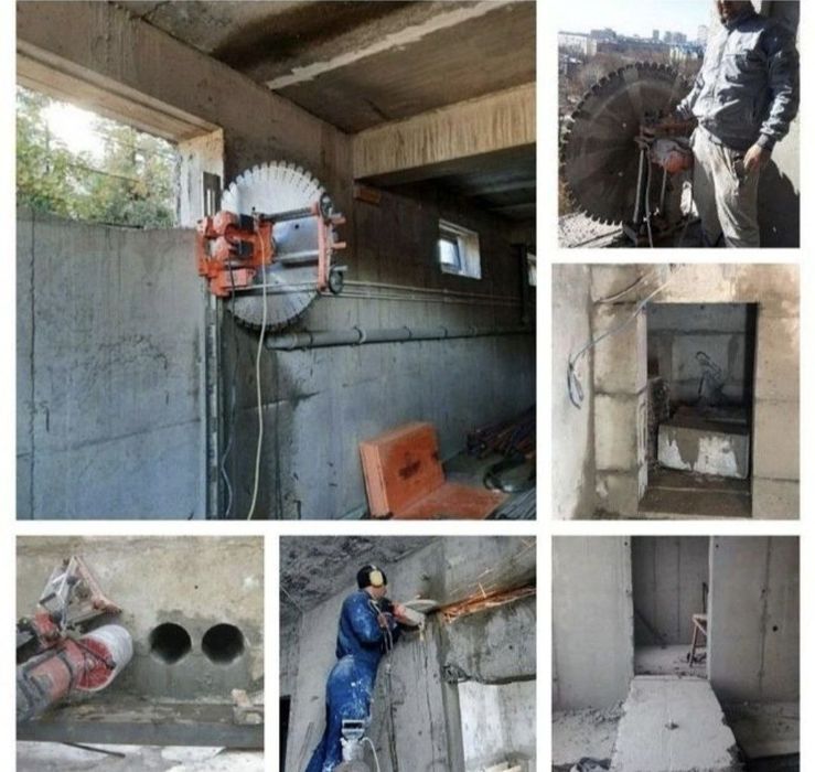 Beton teshish demontaj xizmati 24/7