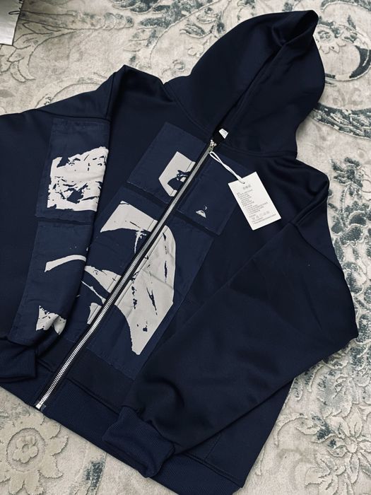 ERD кофта синяя зипка