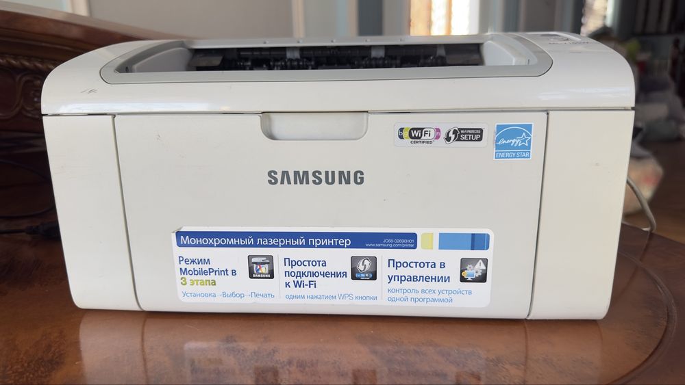 Принтер Samsung ML-2165W с Wi-Fi / Лазерный принтер