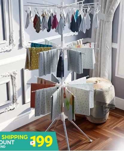 Cушилка складная для хранения и сушки белья, носко Q15