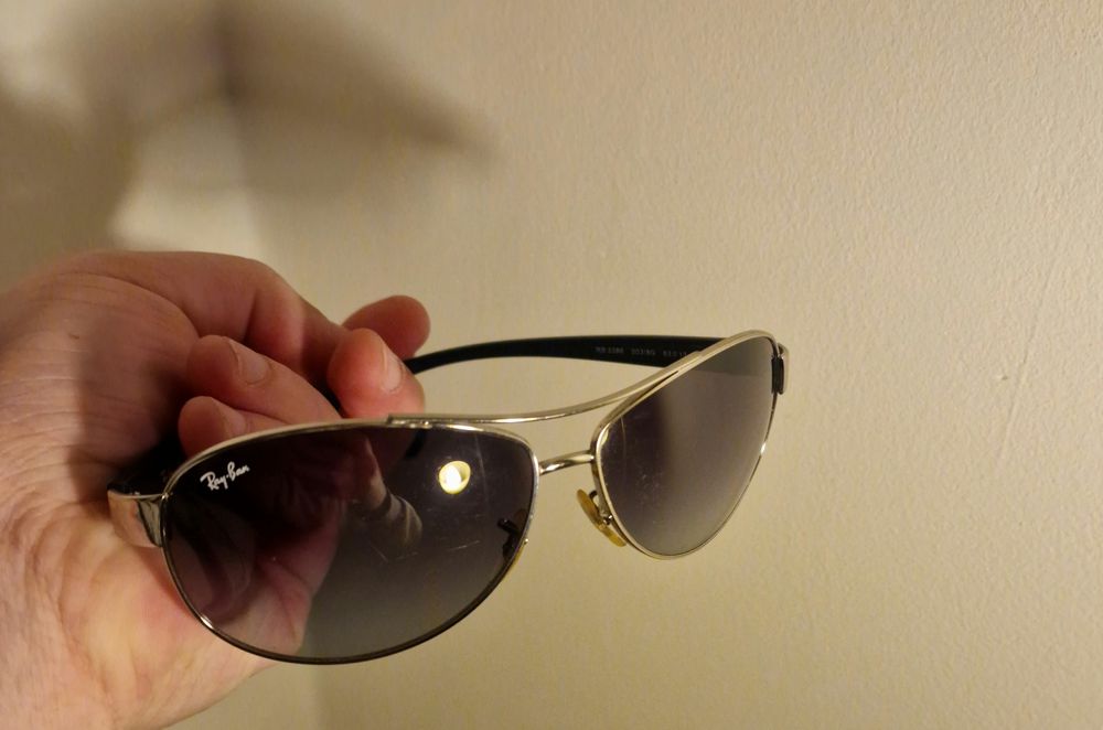 Ray-Ban silver aviator RB3386