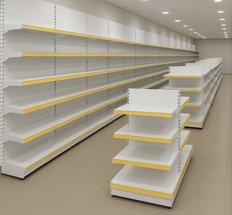 Металлические торговые стеллажи, Темир савдо полкалар, Витрина, Металл