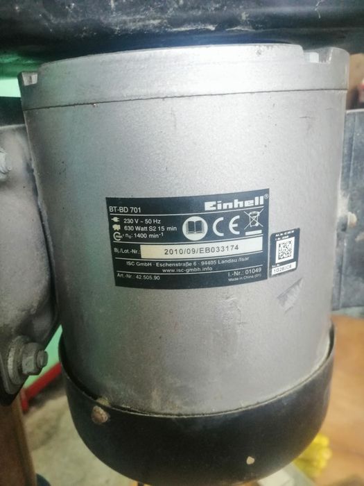 Настолна бормашина einhell