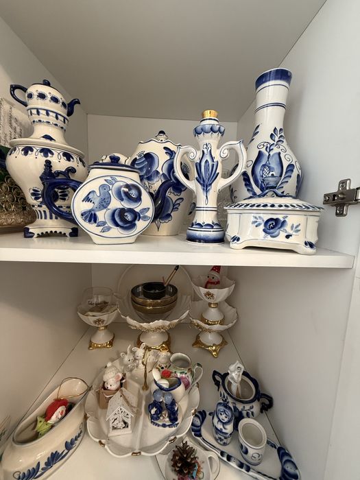 Продам набор Гжель . СССР .