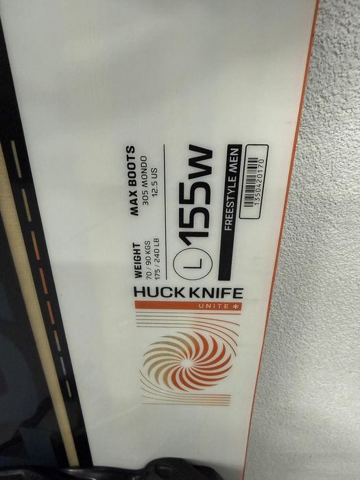 placa snowboard salomon huck knife wide L155cm 2025