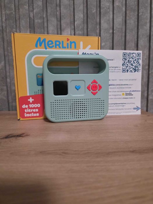 Интерактивна играчка Merlin Аудио кутия разказвач на френски език