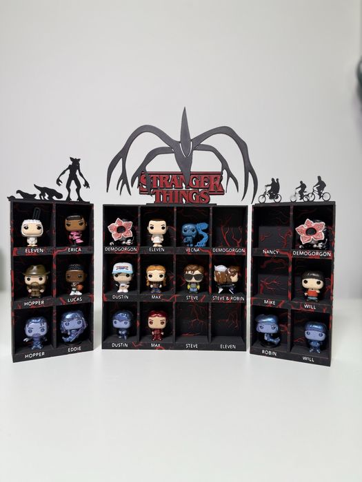 Suport/etajera Figurine Stranger Things Kinder Joy