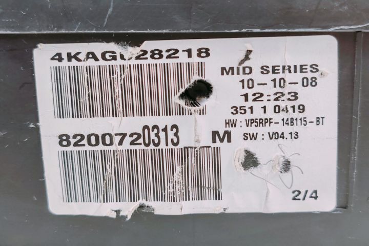 Ceas de Bord 8200720313 Renault Megane a 2-a generatie (facelift)