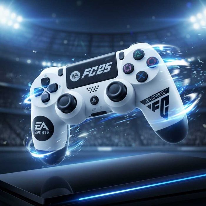 Безжичен PS4 Джойстик FC25/GTA с LED и Вибрация