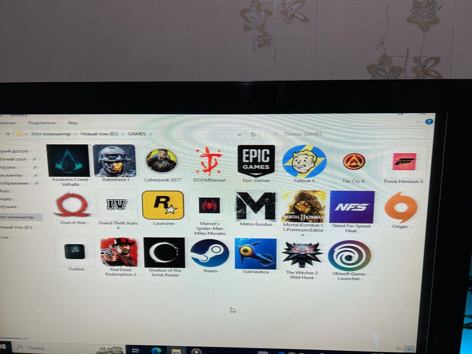 Жесткий диск HDD 2 Tb с играми