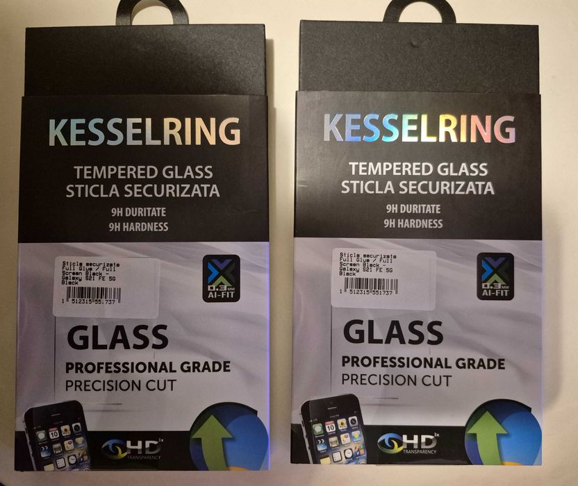 Husă + două folii ecran Samsung S21 FE 5G, sigilate